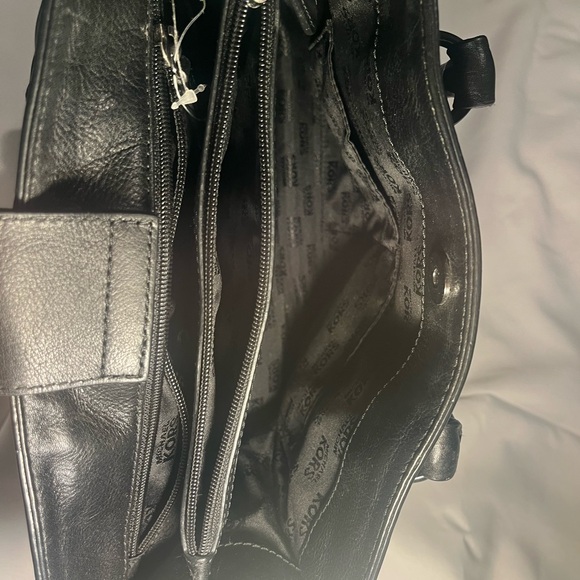 Michael Kors Black Patent Leather Satchel - Picture 4 of 6